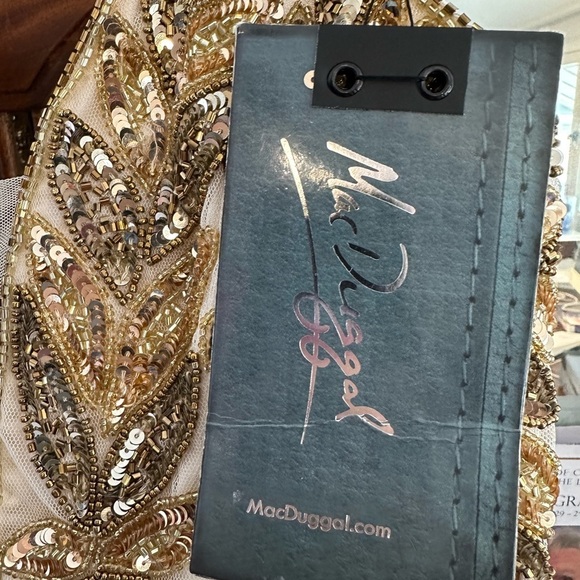 MAC DUGGAL EMBELLISHED LEAF EVENING GOWN #5107
Worn for 2 hours - Picture 5 of 11